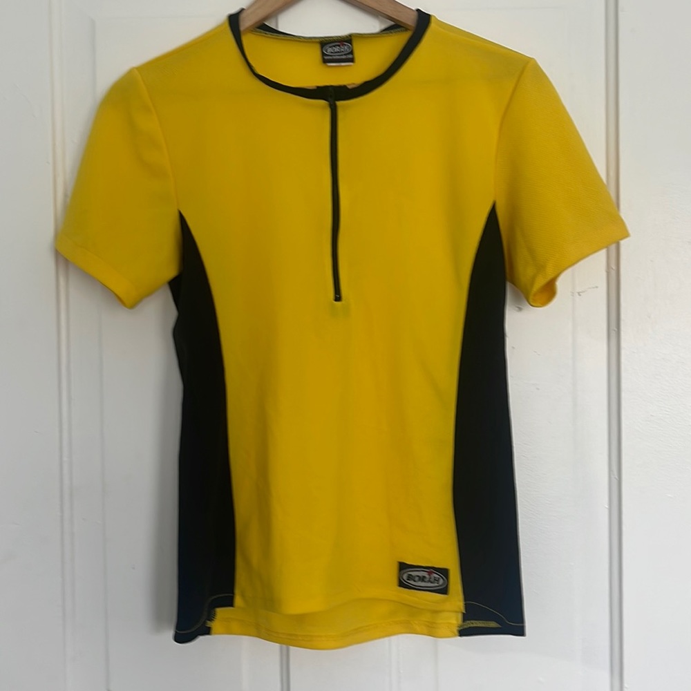 Cycle Jersey yellow and black
